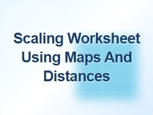 Mapping Distances to Solve Scaling Problems